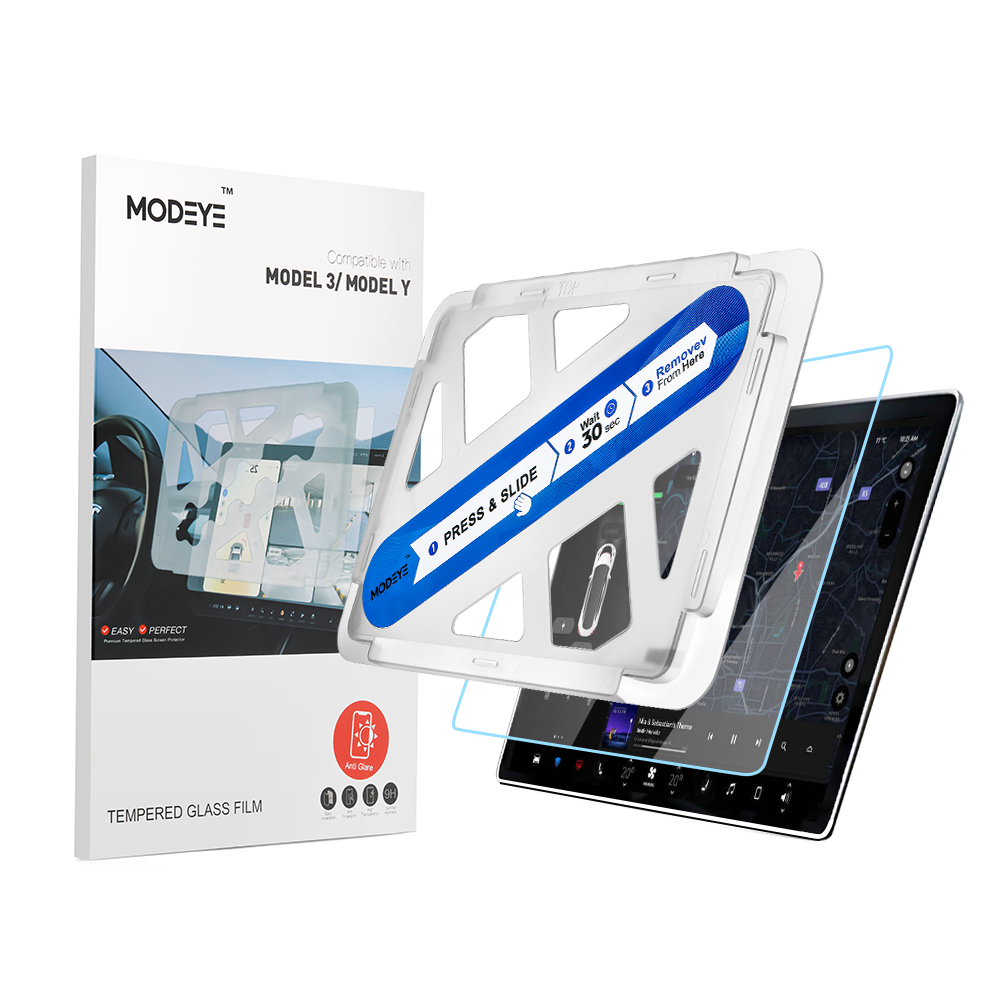 Anti Glare Car Rearview Mirror Film - 15 Inch Auto GPS Centrale Controle