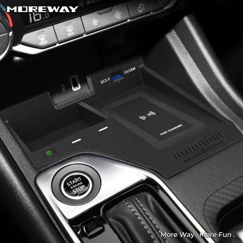 Wireless Car Charger Mount Fast Charging - Autotelefoonhouder met draadloze oplader voor snel