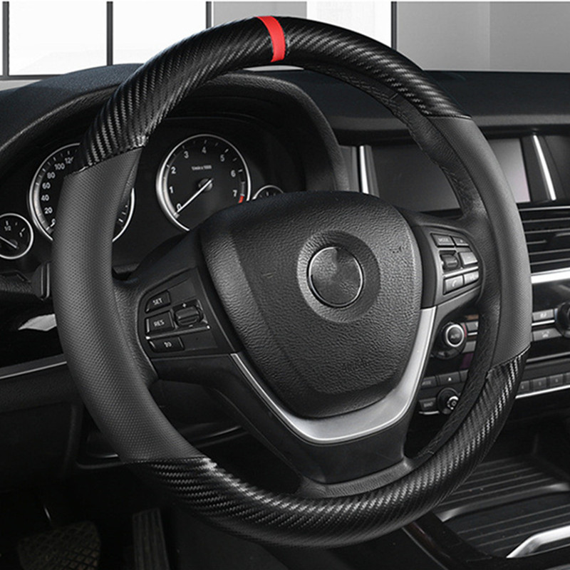 Car Steering Wheel Cover Anti Slip Breathable - Mode Universele Auto Stuurhoes Ademend Anti
