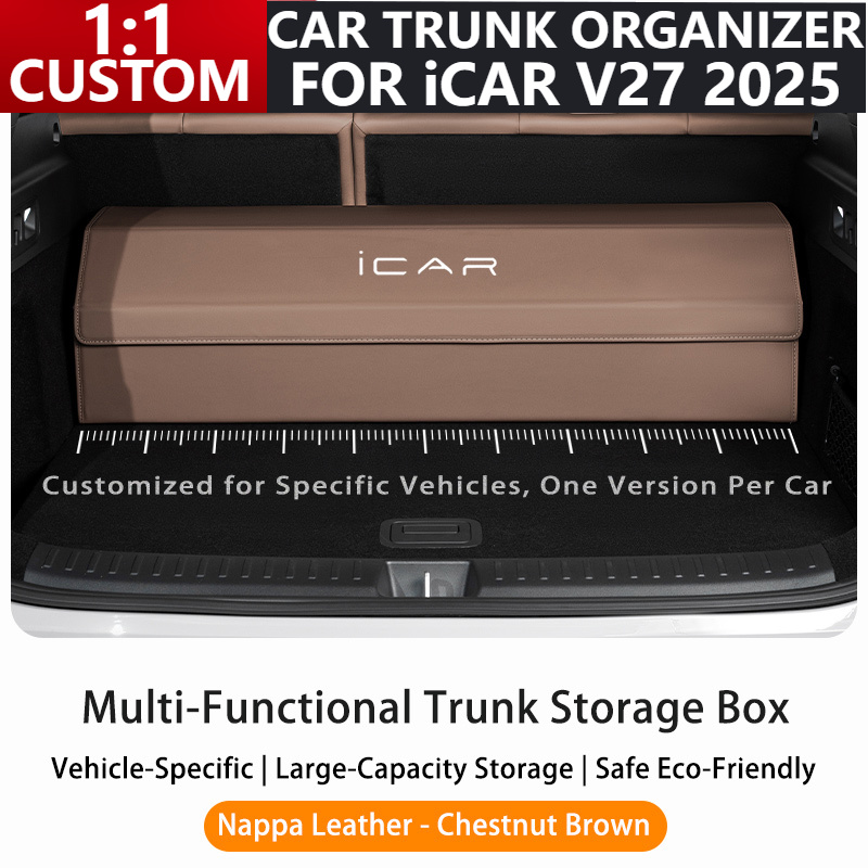 Car Trunk Organizer Foldable Storage Box - Voor ‌ iCAR V27 ‌ 2025