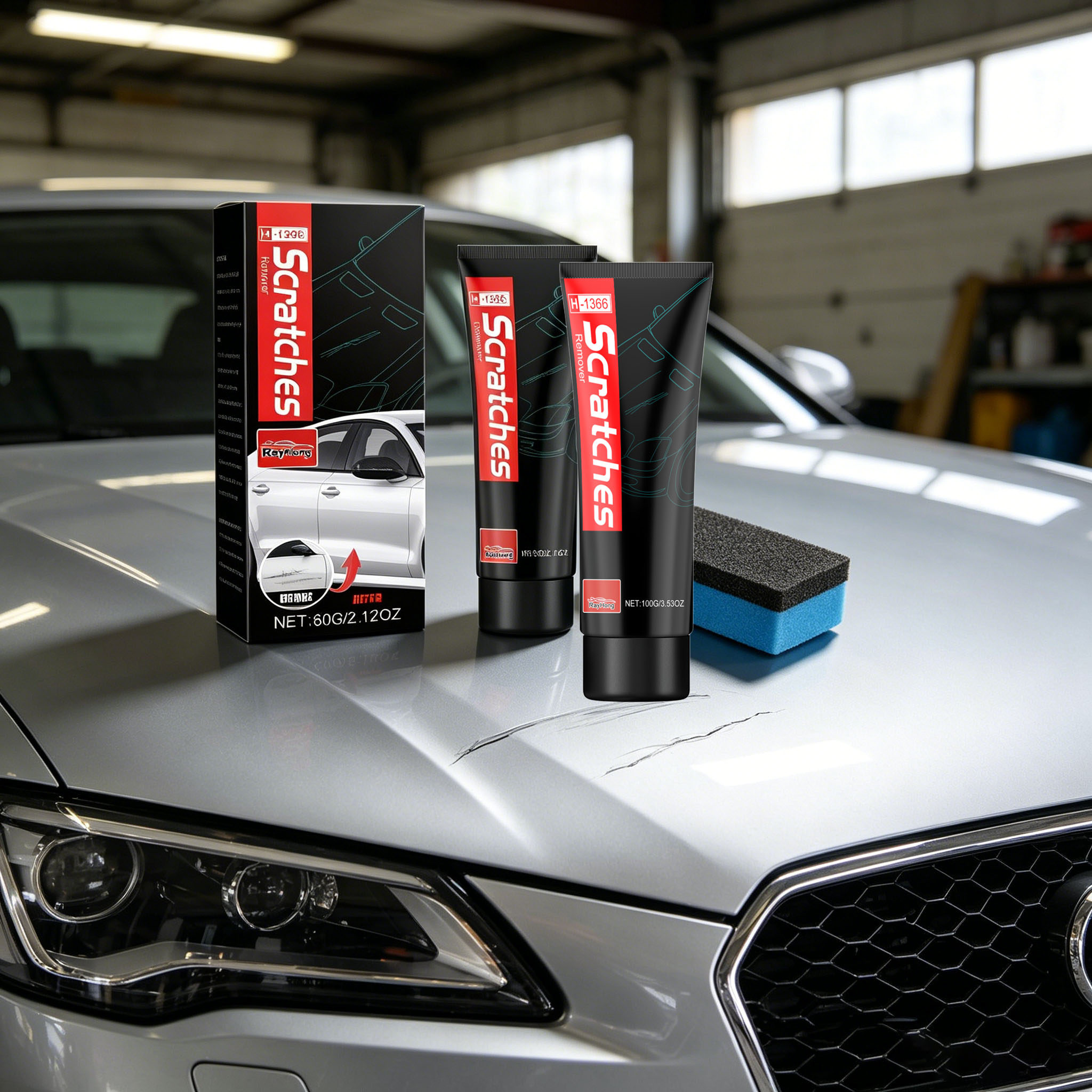 Car Scratch Repair Polishing Wax Paste - Krasverwijderingspasta voor auto's Verwijdert kleine krasjes