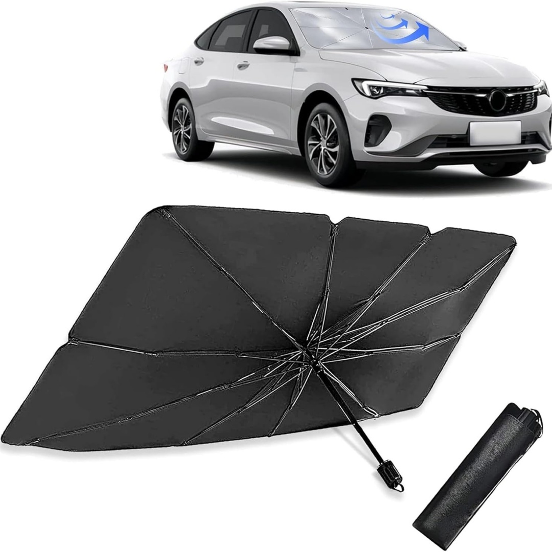 Zonnescherm voor de voorruit,  - Car Sunshade Windshield Umbrella Foldable recensie en prijs