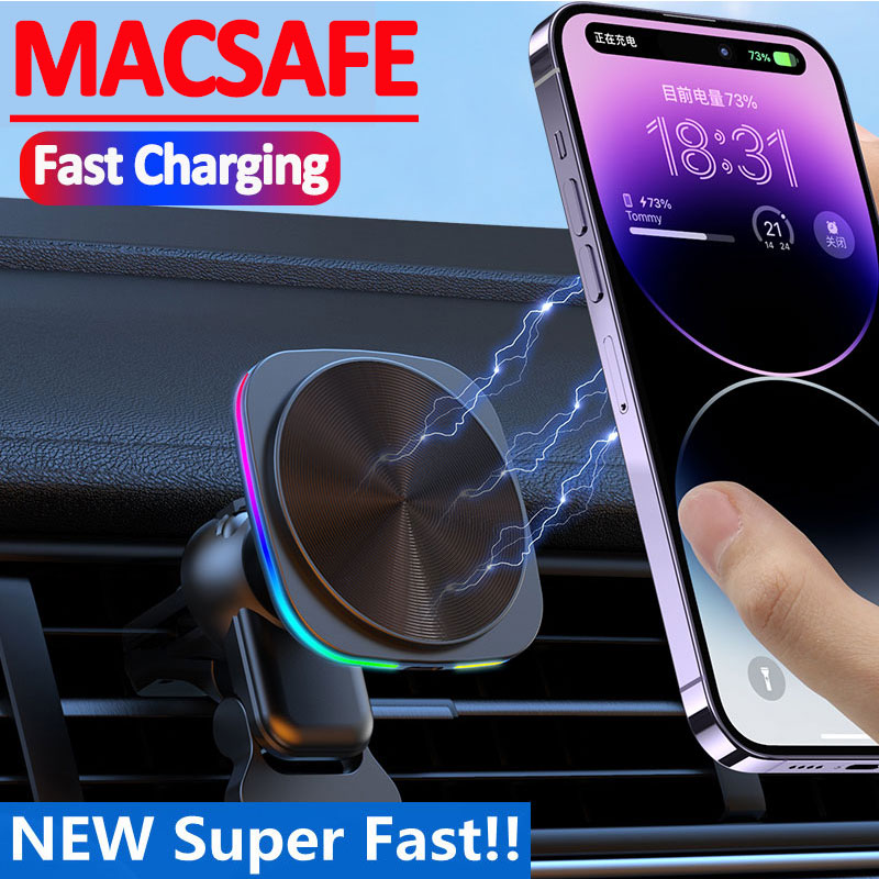 Auto-oplader met magnetische d - Magnetic Phone Holder For Car Vent recensie en prijs