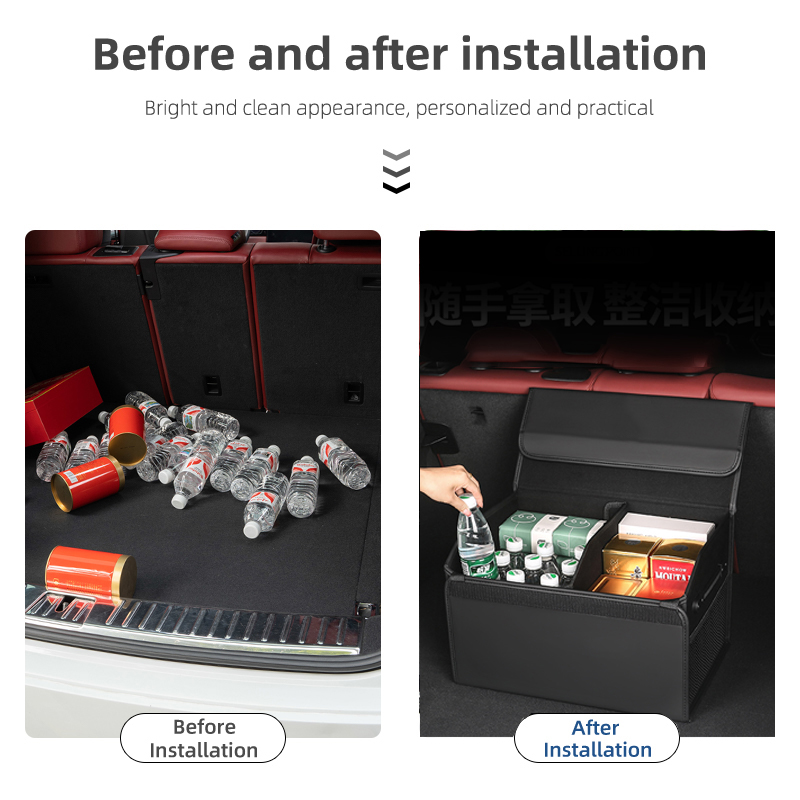 Voor Porsche Cayenne Macan Pan - Car Trunk Organizer Foldable Storage Box recensie en prijs