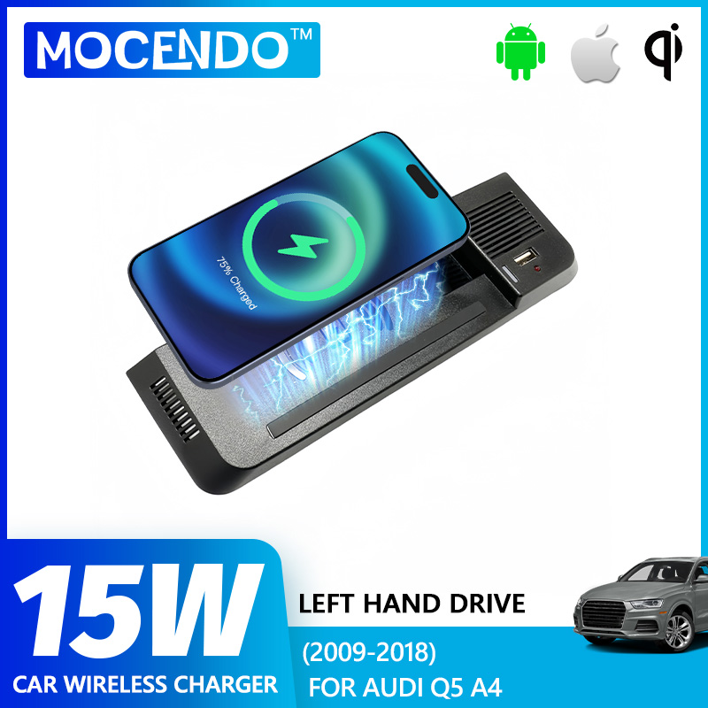 Snelle draadloze autolader voo - Wireless Car Charger Mount Fast Charging recensie en prijs