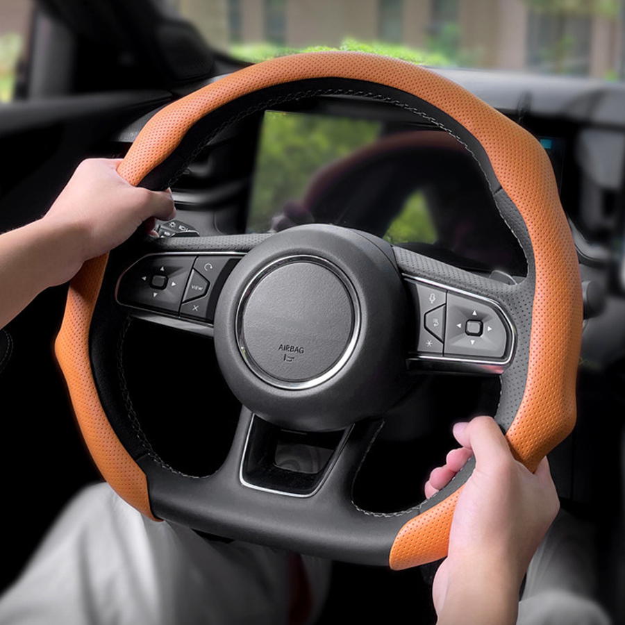 NAPPA lederen universele autos - Car Steering Wheel Cover Anti Slip Breathable recensie en prijs