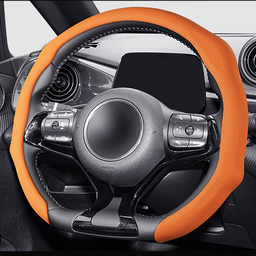 NAPPA lederen universele autos - Car Steering Wheel Cover Anti Slip Breathable recensie en prijs