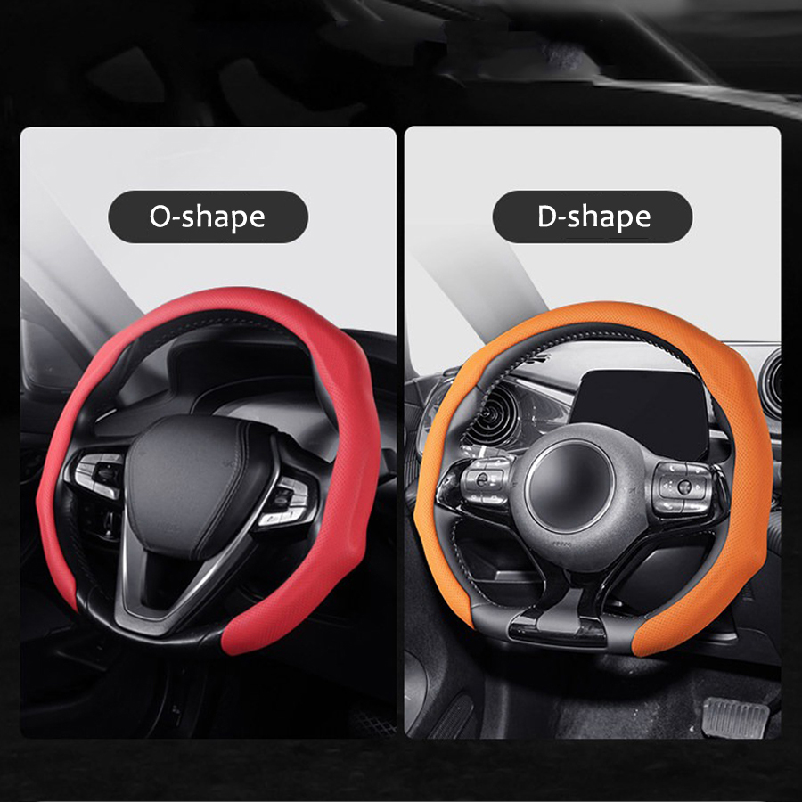 NAPPA lederen universele autos - Car Steering Wheel Cover Anti Slip Breathable recensie en prijs