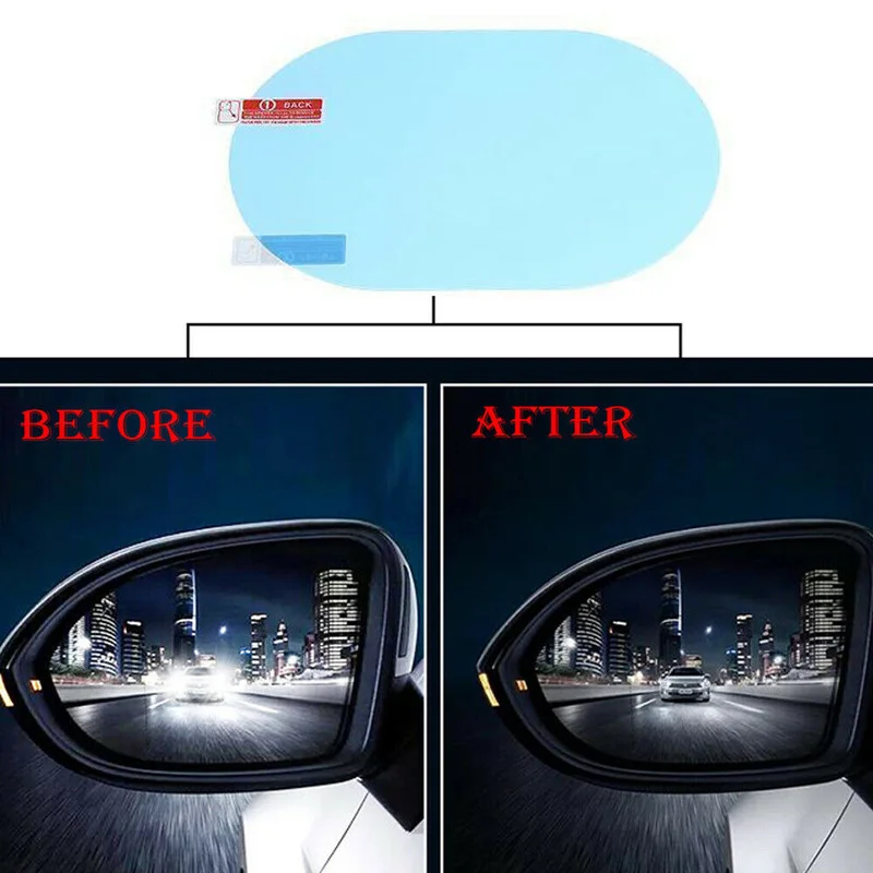 2 stuks autosticker regendicht - Anti Glare Car Rearview Mirror Film recensie en prijs