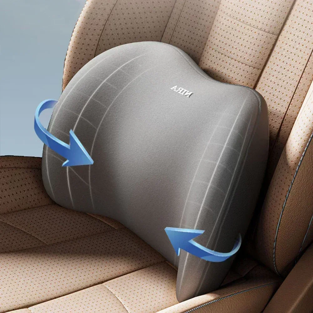 Auto nekkussen beschermer traa - Memory Foam Car Neck Pillow Lumbar Support recensie en prijs