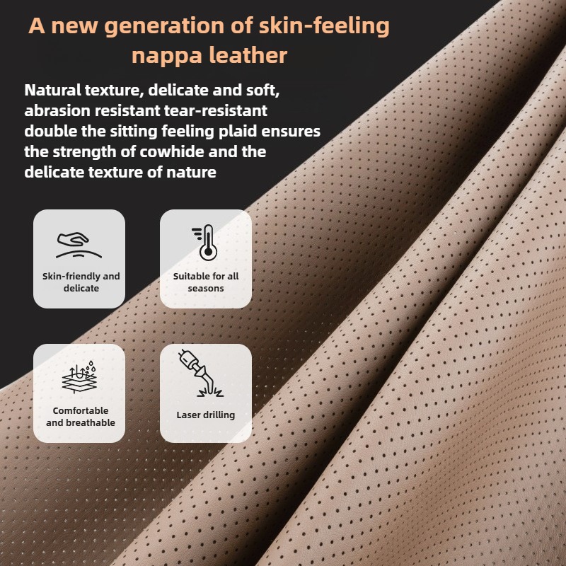 Zachte nappaleer autostoelhoez - Leather Car Seat Covers Full Set Universal recensie en prijs