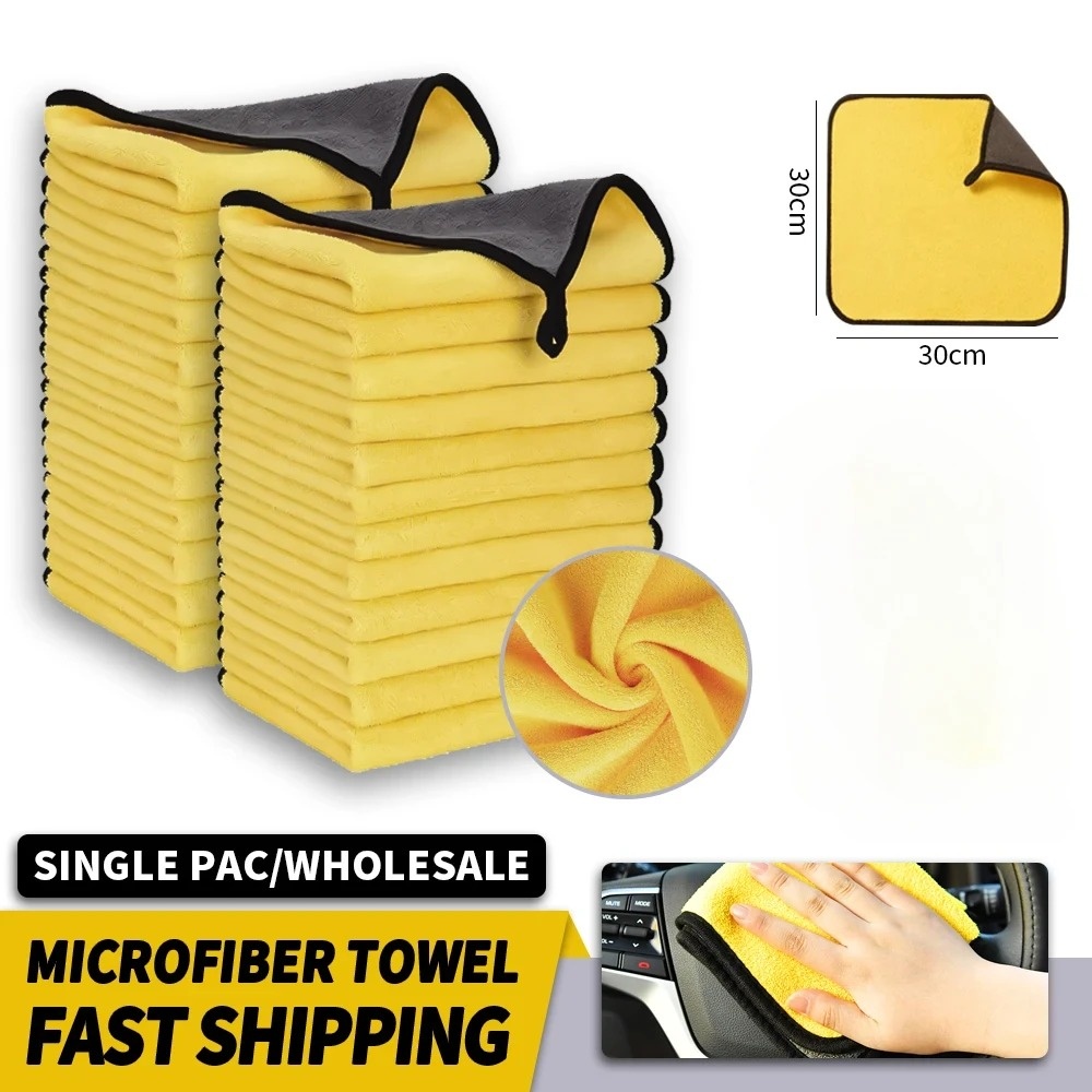 Groothandel Dubbelzijdige Auto - Microfiber Car Drying Towel Super Absorbent recensie en prijs