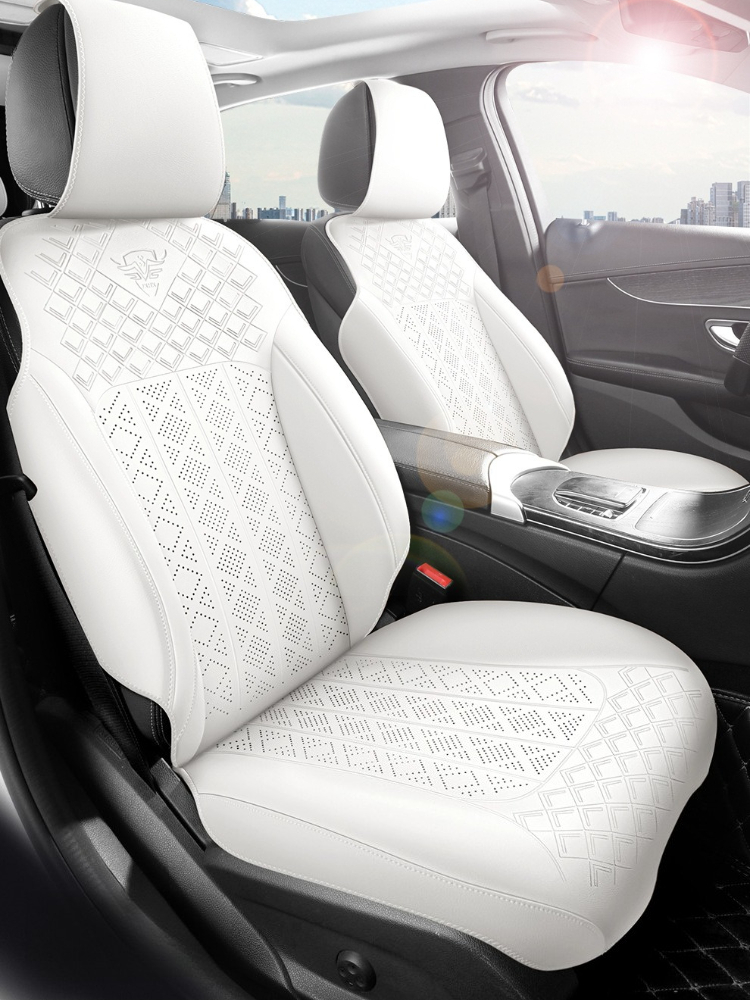 Hoge kwaliteit lederen autosto - Leather Car Seat Covers Full Set Universal recensie en prijs