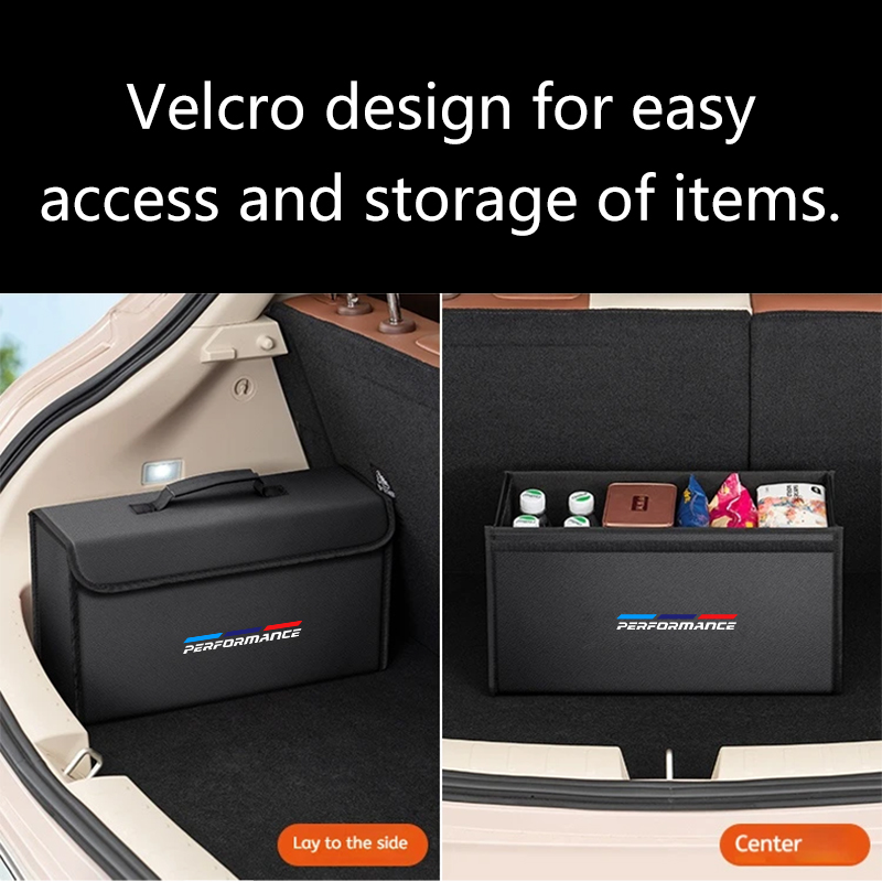 Opvouwbare lederen kofferbakor - Car Trunk Organizer Foldable Storage Box recensie en prijs
