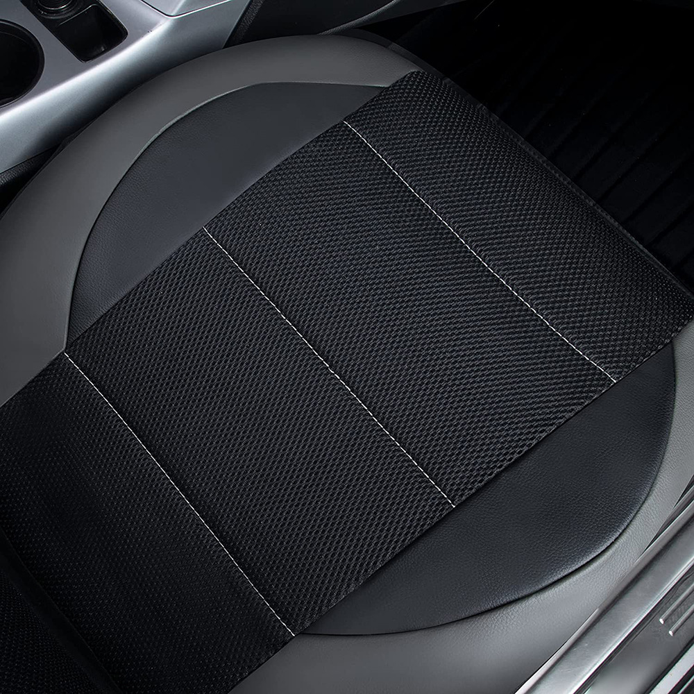 9-delig/set autostoelhoes auto - Leather Car Seat Covers Full Set Universal recensie en prijs