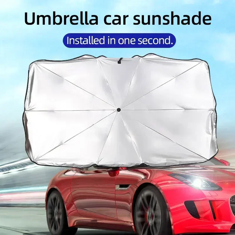 Opvouwbare autozonnescherm par - Car Sunshade Windshield Umbrella Foldable recensie en prijs