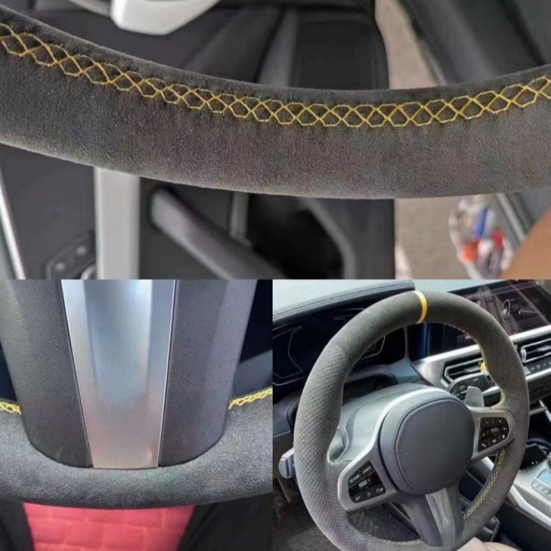 Op maat gemaakte antislip lede - Car Steering Wheel Cover Anti Slip Breathable recensie en prijs