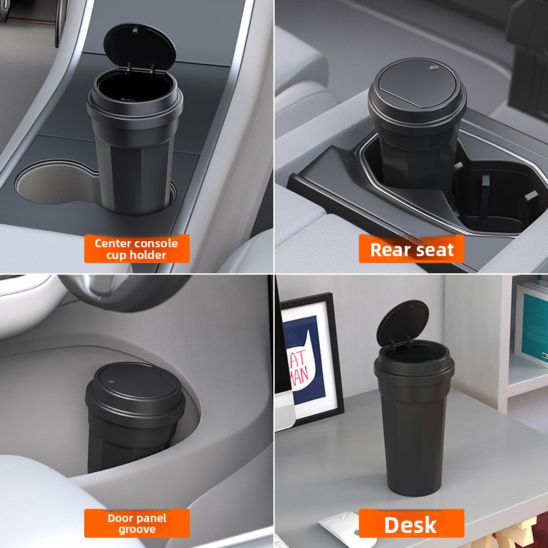 Auto-prullenbak Waterdichte be - Waterproof Car Trash Can With Lid recensie en prijs