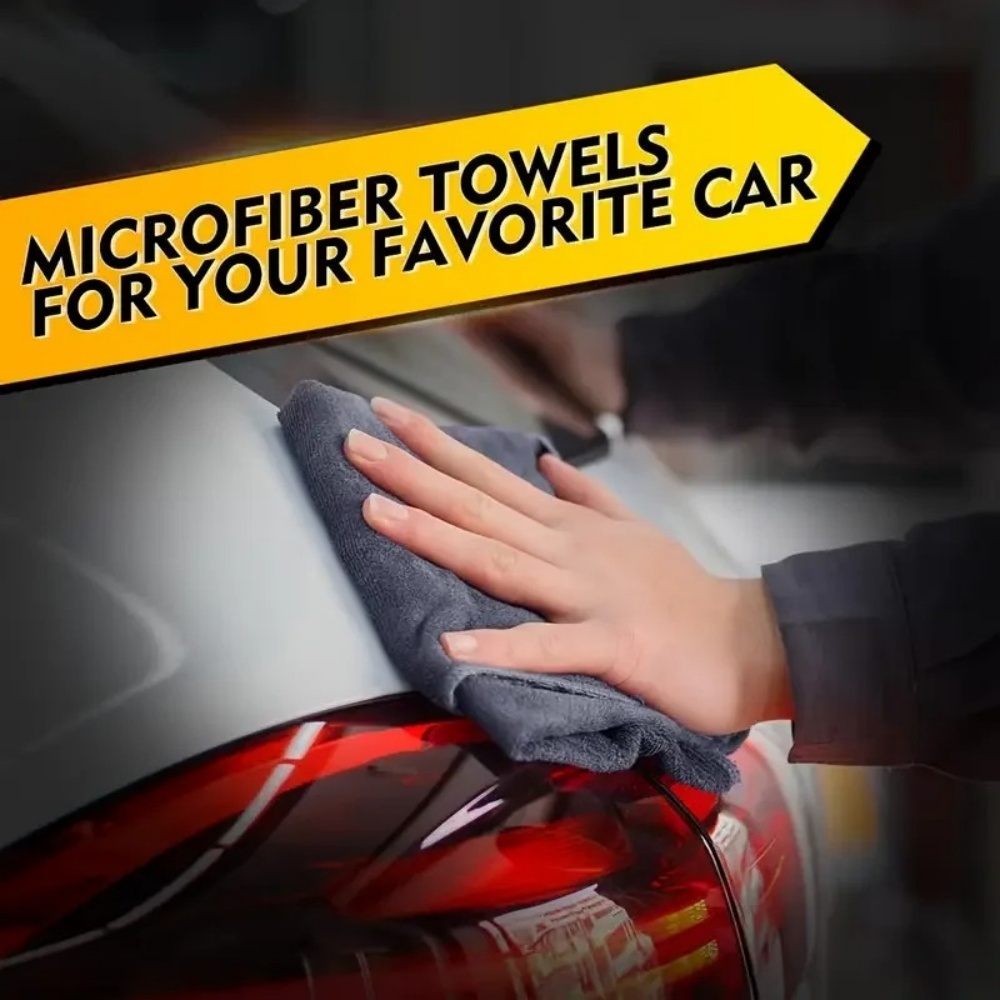 Zwarte microvezel reinigingsdo - Microfiber Car Drying Towel Super Absorbent recensie en prijs
