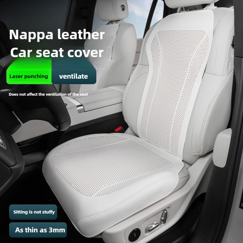 Ademende nappaleer autostoelho - Leather Car Seat Covers Full Set Universal recensie en prijs