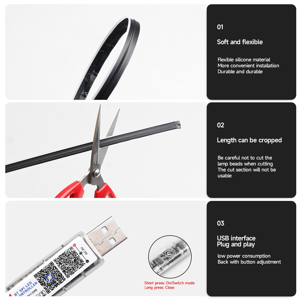 Auto LED Omgevingslicht USB 64 - Led Ambient Interior Car Lights App Control recensie en prijs