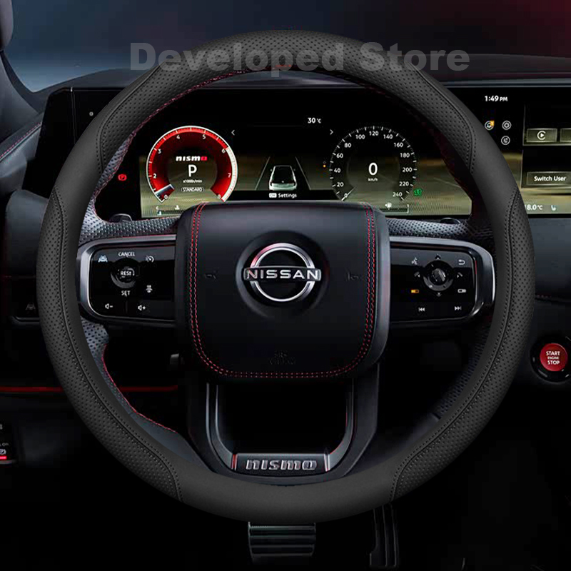Auto Stuurhoes Voor nieuwe Nis - Car Steering Wheel Cover Anti Slip Breathable recensie en prijs