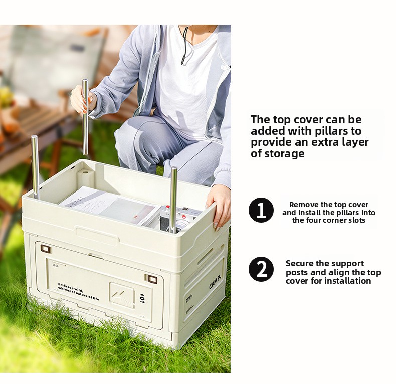 Camping Opvouwbare Opbergbox m - Car Trunk Organizer Foldable Storage Box recensie en prijs