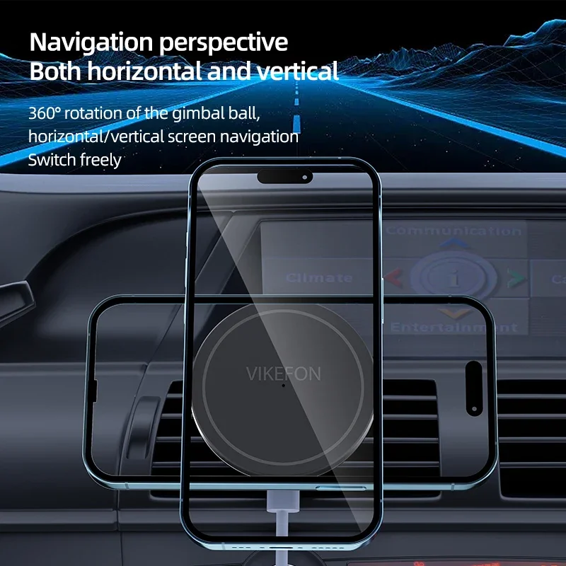 Auto Luchtuitlaat Draadloze Op - Magnetic Phone Holder For Car Vent recensie en prijs