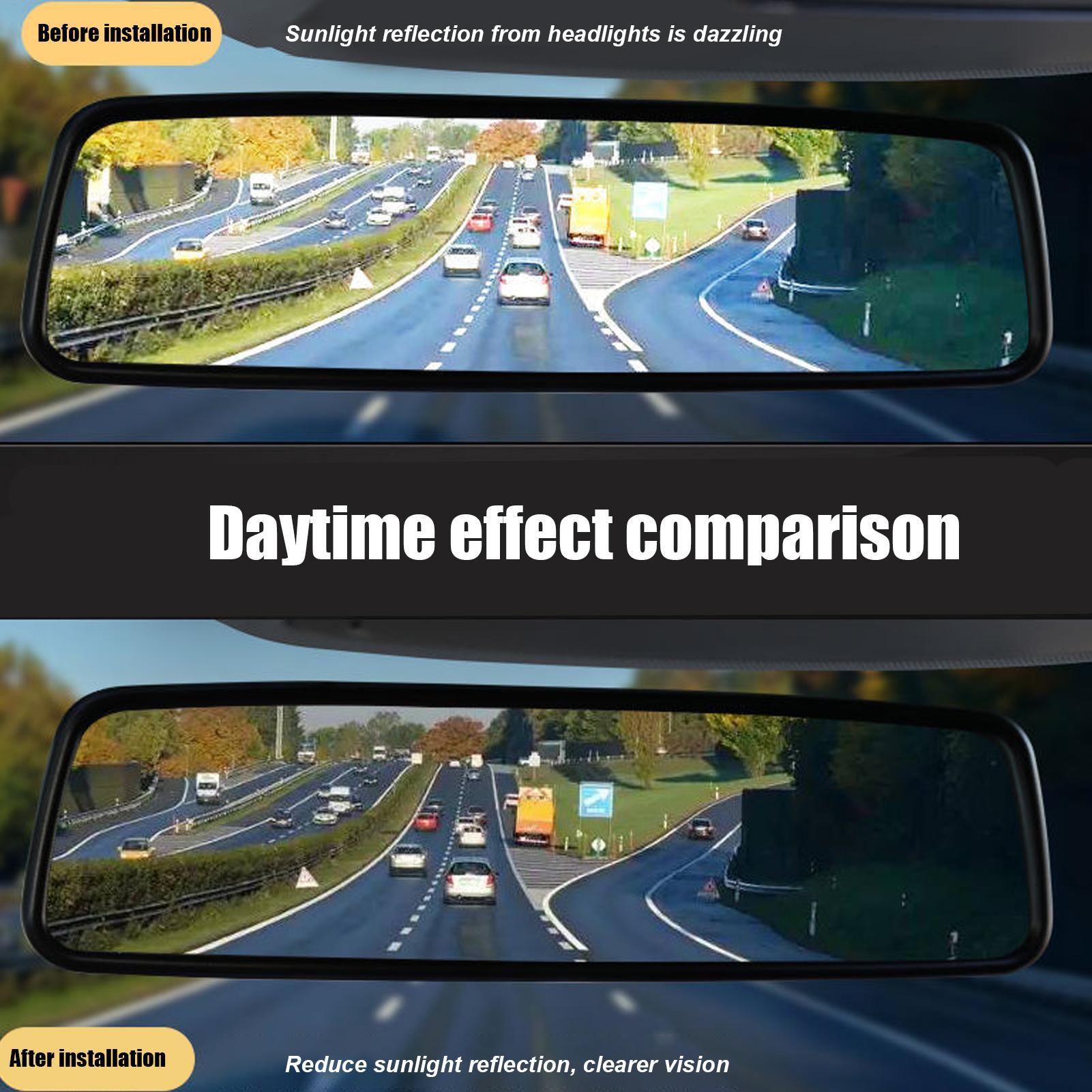 Auto-interieur achteruitkijksp - Anti Glare Car Rearview Mirror Film recensie en prijs