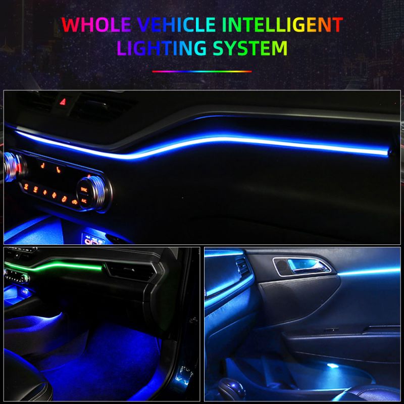 LED auto-interieur sfeerverlic - Led Ambient Interior Car Lights App Control recensie en prijs