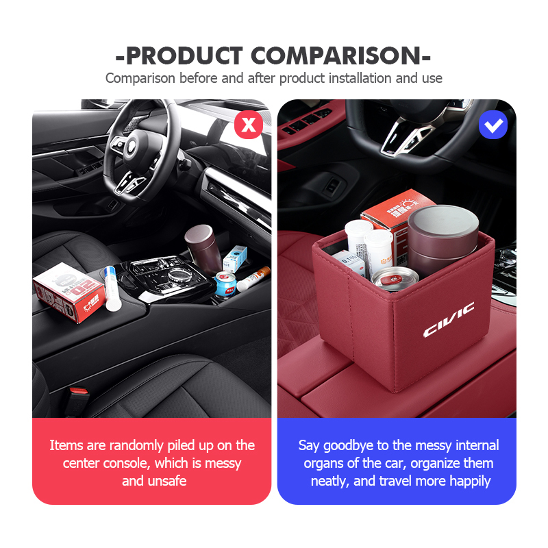 Auto Prullenbak Opvouwbare Vui - Waterproof Car Trash Can With Lid recensie en prijs