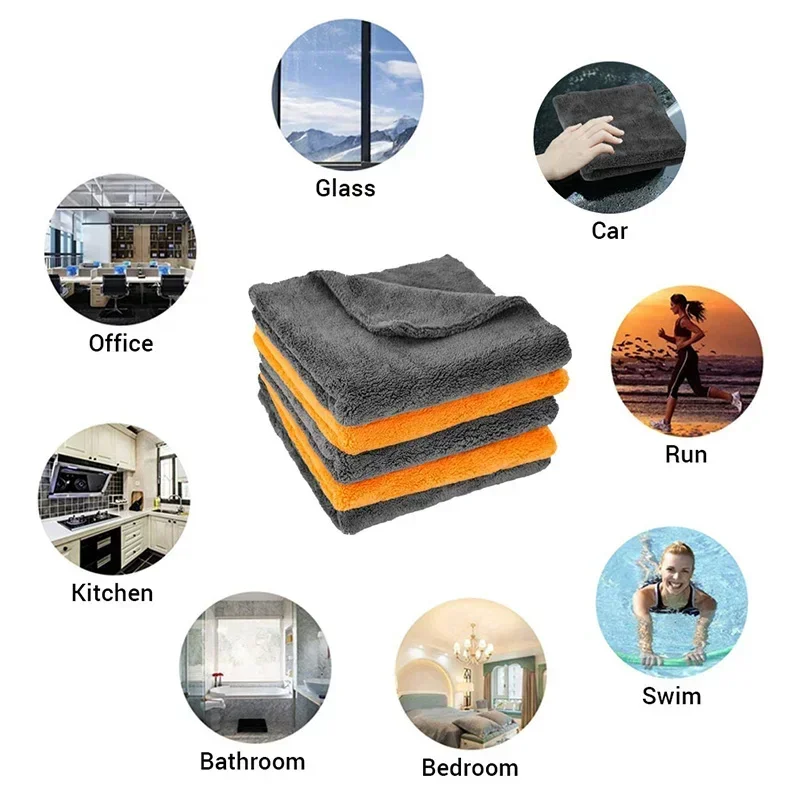 1-3 Stuks Auto Wassen Microfib - Microfiber Car Drying Towel Super Absorbent recensie en prijs