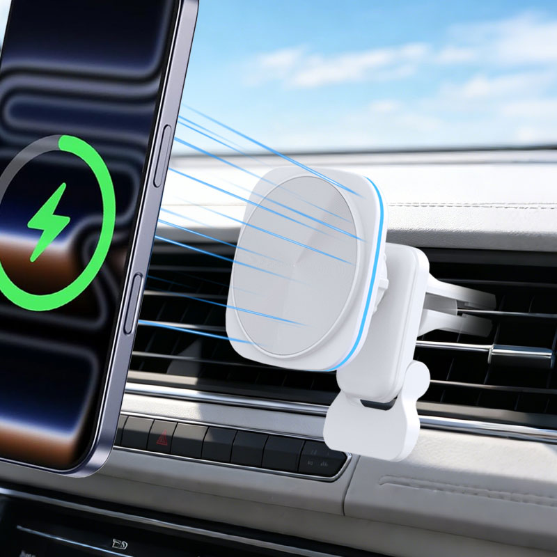 15W Magnetische Draadloze Auto - Magnetic Phone Holder For Car Vent recensie en prijs