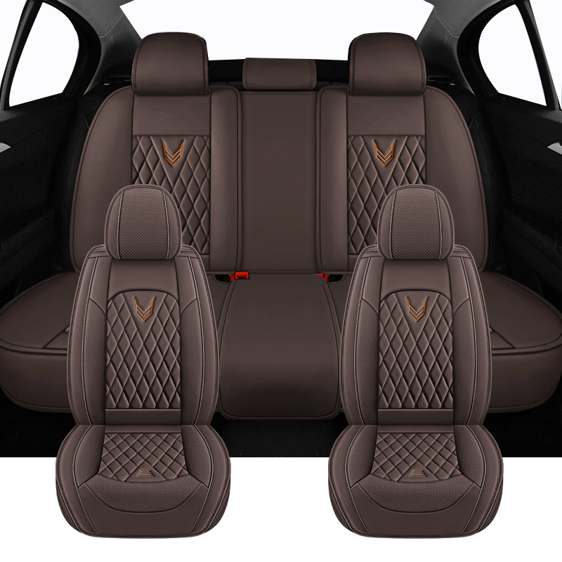 Volledige Set Universele Auto  - Leather Car Seat Covers Full Set Universal recensie en prijs