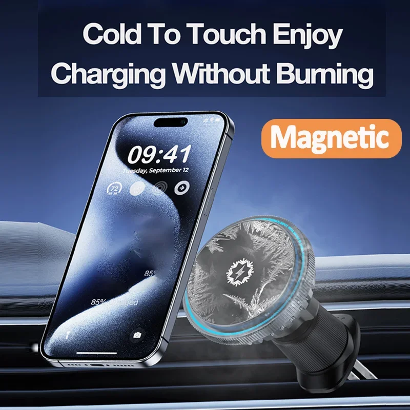 Magnetische draadloze autolade - Magnetic Phone Holder For Car Vent recensie en prijs