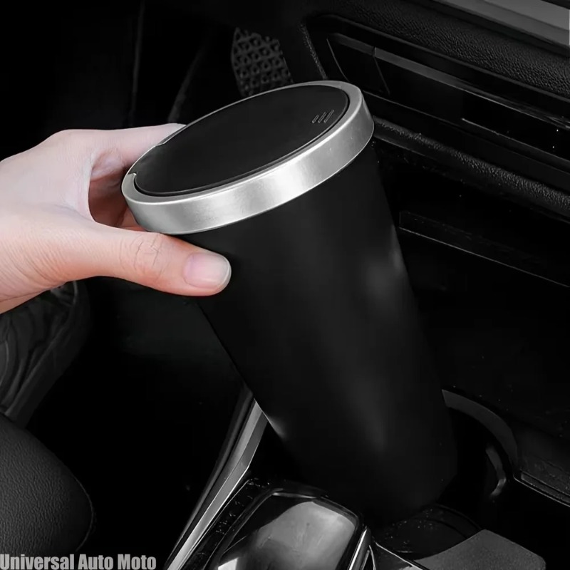 Mini ABS Auto Afvalbak Lekvrij - Waterproof Car Trash Can With Lid recensie en prijs