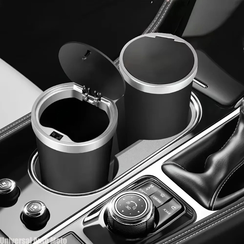 Mini ABS Auto Afvalbak Lekvrij - Waterproof Car Trash Can With Lid recensie en prijs