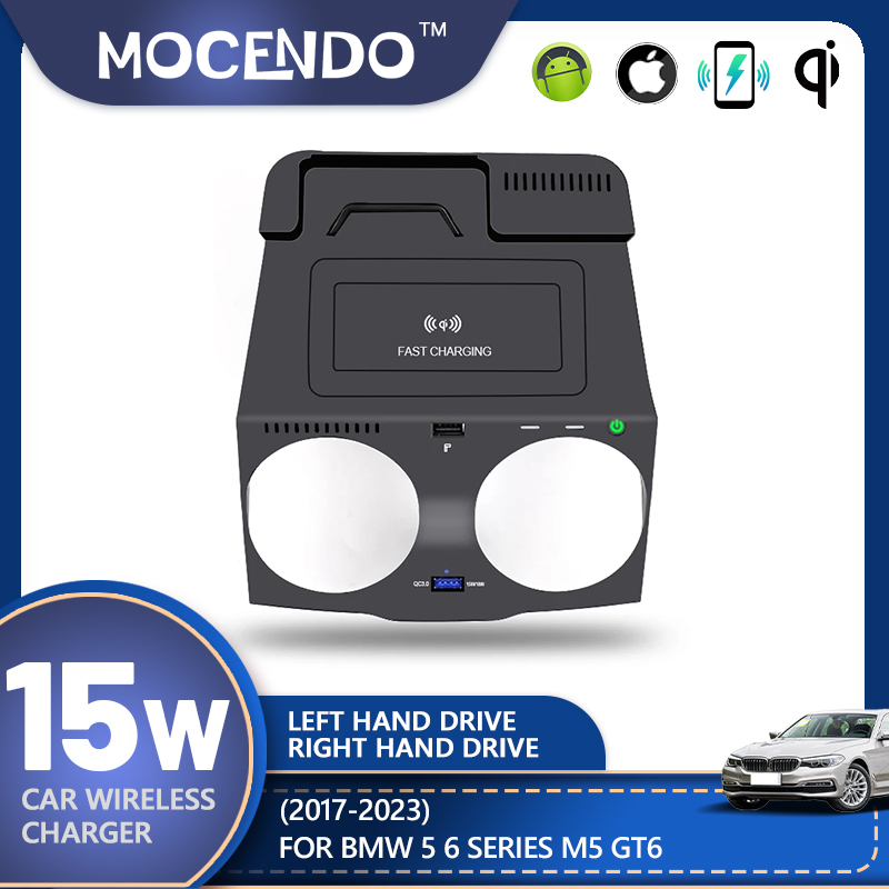 Voor BMW 5 6 Serie G30 G38 G32 - Wireless Car Charger Mount Fast Charging recensie en prijs