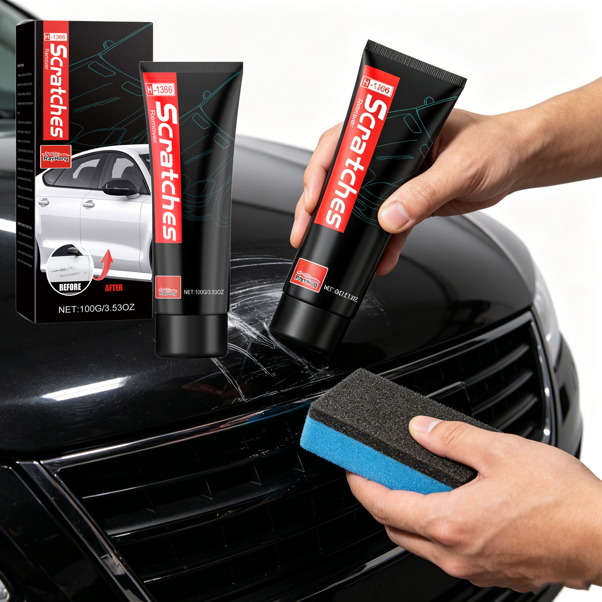 Krasverwijderingspasta voor au - Car Scratch Repair Polishing Wax Paste recensie en prijs